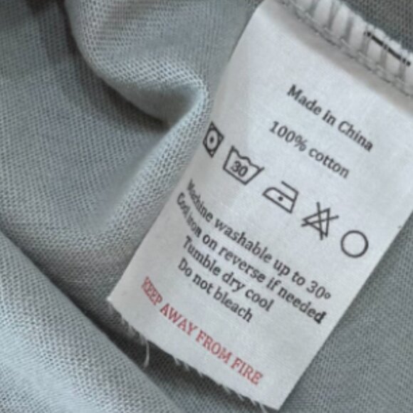 DOTTY DUNGAREES - TOP - 100%COTTON - TEAL - NEW NO TAG - Picture 5 of 5